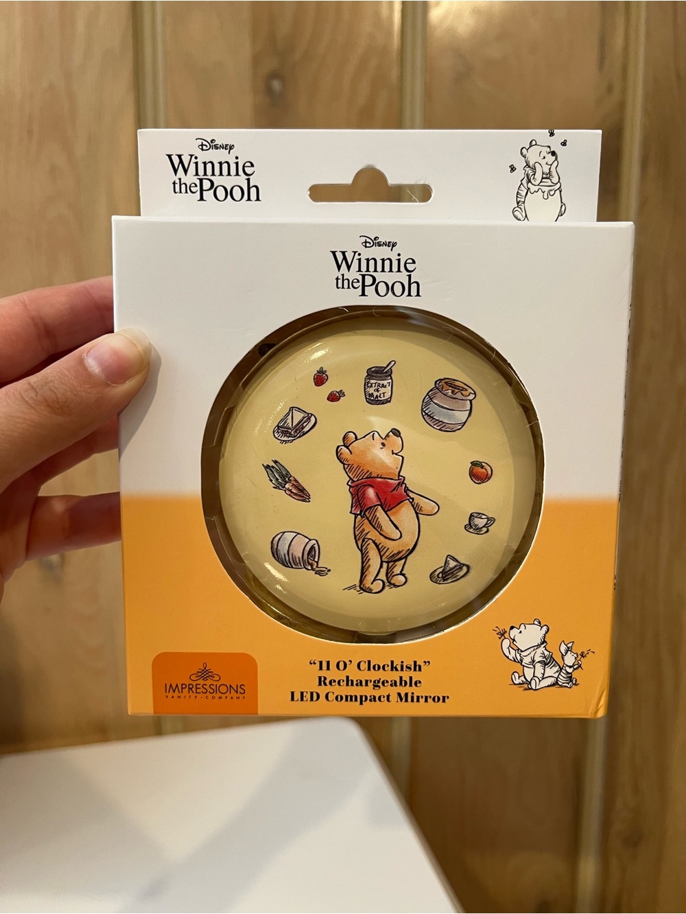 Disney Winnie the Pooh “11 O’ Clockish LED Compact Mirror